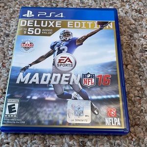 Madden NFL 16 on PS4